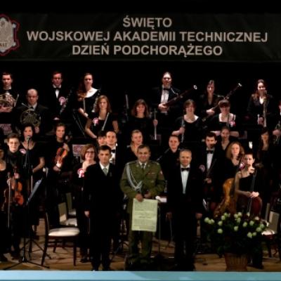 Uroczysty koncert symfoniczny w Wojskowej Akademii Technicznej im. Jarosława Dąbrowskiego - Warszawa 2012